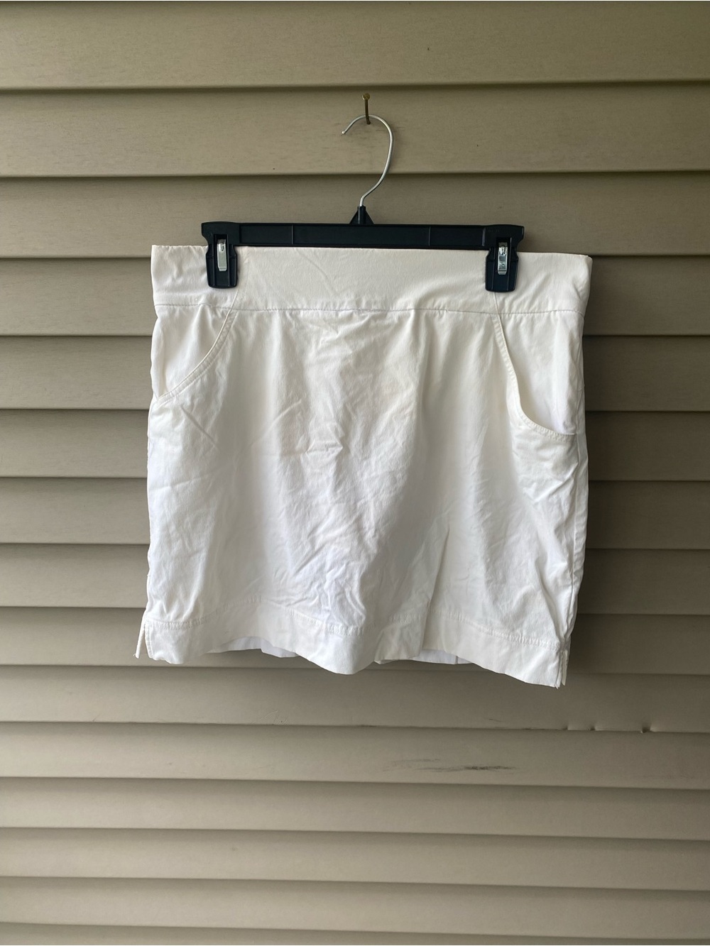 Columbia White Omni-Shield Athletic Skort Size Large